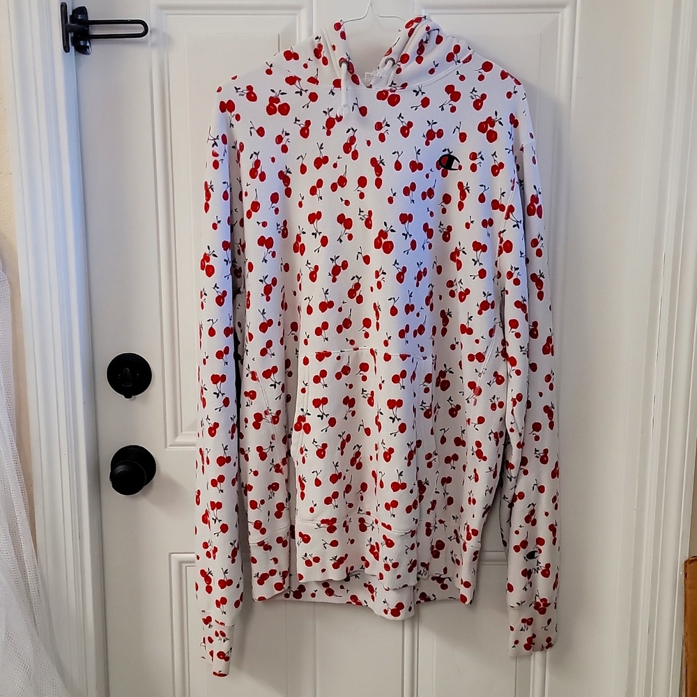 Champion Cherry Hoodie Size L